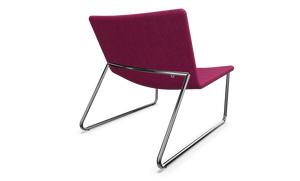 Narbutas Vegas Lounge Chair - Stoff - Brombeere melange