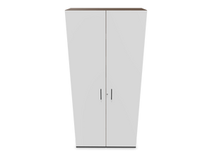 Narbutas Choice Flügeltürschrank - Spanplatte - Walnussdekor dunkel mit Struktur