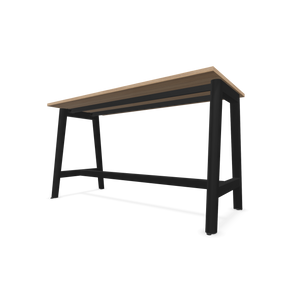 Narbutas Nova Wood Hochtisch - Spanplatte Bernsteineichendekor mit Struktur