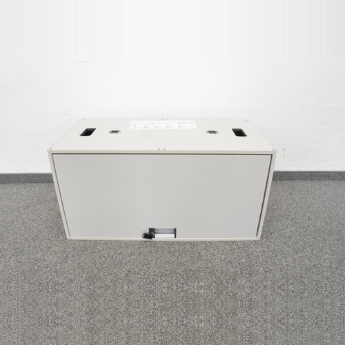 Steelcase Flexbox Klappen-Modul für 1 Ordner-Reihe 800mm breit - Spanplatte Lichtgrau