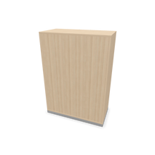 Laden Sie das Bild in den Galerie-Viewer, Narbutas Choice Flügeltürschrank - Spanplatte Eschendekor sandbeige mit Struktur