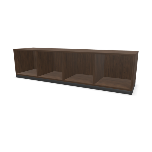 Narbutas Choice Regal - Spanplatte Walnussdekor dunkel mit Struktur