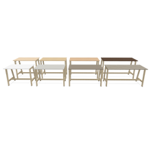 Laden Sie das Bild in den Galerie-Viewer, Narbutas Nova Wood Hochtisch - Spanplatte Eschendekor sandbeige mit Struktur