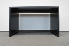 Laden Sie das Bild in den Galerie-Viewer, horgenglarus Miro Hochtisch fixe Höhe von 1100mm - 1800x1000mm - Holz - Buche Schwarz
