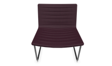 Laden Sie das Bild in den Galerie-Viewer, Narbutas Vegas Lounge Chair - Stoff - Bordeaux - Rot melange