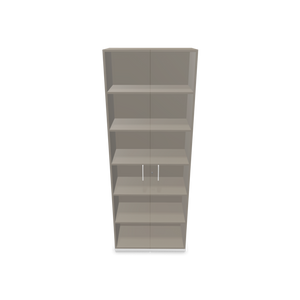 Narbutas Choice Flügeltürschrank - Spanplatte - Cubanitgrau