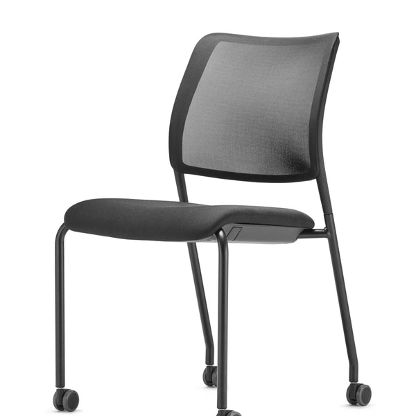 Trend Office to-sync meet mesh - Stoff - Schwarz