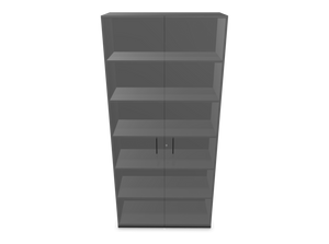 Narbutas Choice Flügeltürschrank - Spanplatte - Dunkelgrau