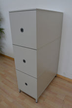 Laden Sie das Bild in den Galerie-Viewer, Steelcase Flexbox Modul-Kombination für 3 Ordner-Reihen 800mm breit - Spanplatte Lichtgrau