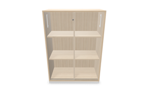 Narbutas Choice Schiebetürschrank - Spanplatte - Eschendekor sandbeige mit Struktur