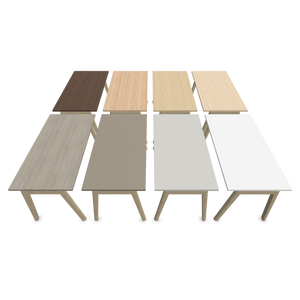 Narbutas Nova Wood Schreibtisch - Spanplatte Eichendekor gebleicht