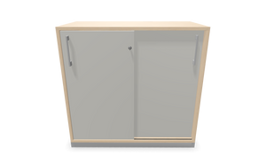 Narbutas Choice Schiebetürschrank - Spanplatte - Eschendekor sandbeige mit Struktur