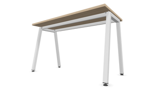 Narbutas Nova A Schreibtisch - Spanplatte - Eschendekor sandbeige mit Struktur