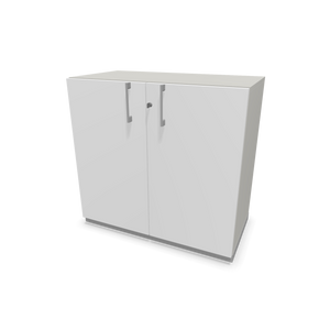 Narbutas Choice Flügeltürschrank - Spanplatte - Perlgrau