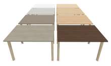 Laden Sie das Bild in den Galerie-Viewer, Narbutas Nova Wood Schreibtisch - Spanplatte - Eschendekor sandbeige mit Struktur