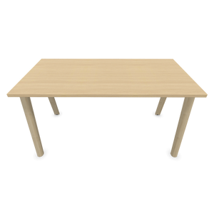 Narbutas Nova Wood Schreibtisch - Spanplatte Eichendekor gebleicht