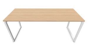 Narbutas Nova O Schreibtisch - Spanplatte - Bernsteineichendekor mit Struktur