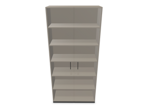 Narbutas Choice Flügeltürschrank - Spanplatte - Cubanitgrau