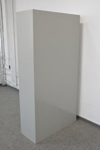 Laden Sie das Bild in den Galerie-Viewer, Lista Office Flügeltür-Aktenschrank für 5 Ordner-Reihen 997mm breit - ohne Schlüssel - Metall - Grau