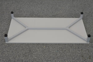 Steelcase Flexbox Sockel 800x400mm - Spanplatte Lichtgrau
