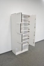 Laden Sie das Bild in den Galerie-Viewer, Haworth Flexx Locker mit 4 Fächern 800mm breit - 1907mm hoch - Spanplatte - Weiss