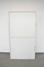 Laden Sie das Bild in den Galerie-Viewer, Lista Office Storage Lateralschrank für 6 Ordner-Reihen 1200mm breit - mit je 2 Schlüssel - Metall - Weiss