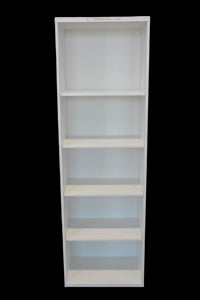 IKEA Classic Ordner-Regal für 5 Ordner-Reihen 600mm breit - Holz - Weiss