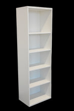 Laden Sie das Bild in den Galerie-Viewer, IKEA Classic Ordner-Regal für 5 Ordner-Reihen 600mm breit - Holz - Weiss