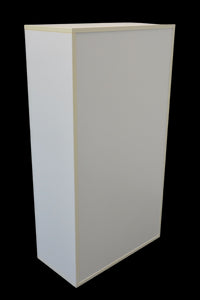 Stilo Basic Ordner-Regal für 4 Ordner-Reihen 800mm breit - Holz - Weiss