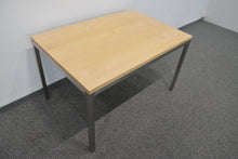 Laden Sie das Bild in den Galerie-Viewer, Top Design Basic Sitzungstisch fixe Höhe von 706mm - 1200x800mm - Holz - Esche