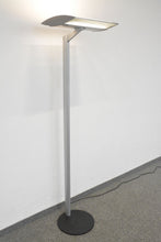 Laden Sie das Bild in den Galerie-Viewer, Belux Economy Indirekt-/Direktleuchte 2-Stufig - 4 x 36 Watt - Metall - Silbergrau