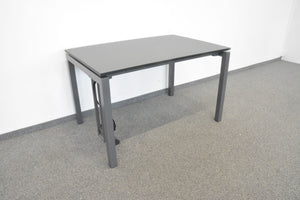 Ergodata Line Desk Schreibtisch fixe Höhe von 735mm - 1200x800mm - Spanplatte - Anthrazit