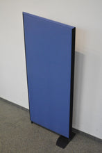 Laden Sie das Bild in den Galerie-Viewer, Preform Formfac5 Trennwand mit Klettverschluss freistehend 800x1800 - Stoff - Blau