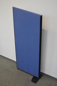 Preform Formfac5 Trennwand mit Klettverschluss freistehend 800x1800 - Stoff - Blau