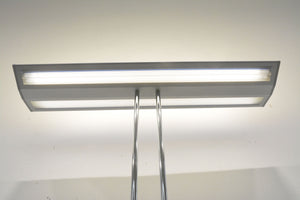 Luxo Glider Floor Indirekt-/Direktleuchte Ein/Aus - 4 x 39 Watt - Metall - Silbergrau