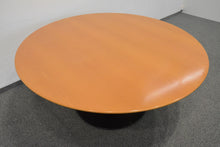 Laden Sie das Bild in den Galerie-Viewer, Ergodata System Desk Sitzungstisch fixe Höhe von 720mm - Durchmesser 1600mm - MDF - Buche Rot