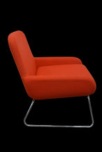 Laden Sie das Bild in den Galerie-Viewer, Top Design Classic Lounge-Sessel - Stoff - Rot