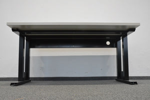 Pfalzmöbel Classic Schreibtisch fixe Höhe von 730mm - 1600x800mm - Spanplatte - Lichtgrau