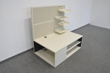 Laden Sie das Bild in den Galerie-Viewer, Lista Office Qub Spezial Drucker Modul 1200mm breit - 1225mm hoch - Metall RAL 1013 Perlweiss