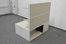 Laden Sie das Bild in den Galerie-Viewer, Lista Office Qub Spezial Drucker Modul 1200mm breit - 1225mm hoch - Metall RAL 1013 Perlweiss