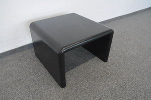 Top Design Loungetable fixe Höhe von 400mm - 600x600mm - Spanplatte - Schwarz lackiert