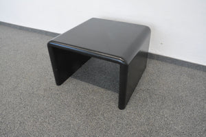 Top Design Loungetable fixe Höhe von 400mm - 600x600mm - Spanplatte - Schwarz lackiert