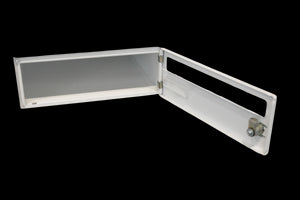Nufer Metallbau Classic Postfächer-Kombischrank 1205mm breit - Metall - Weiss