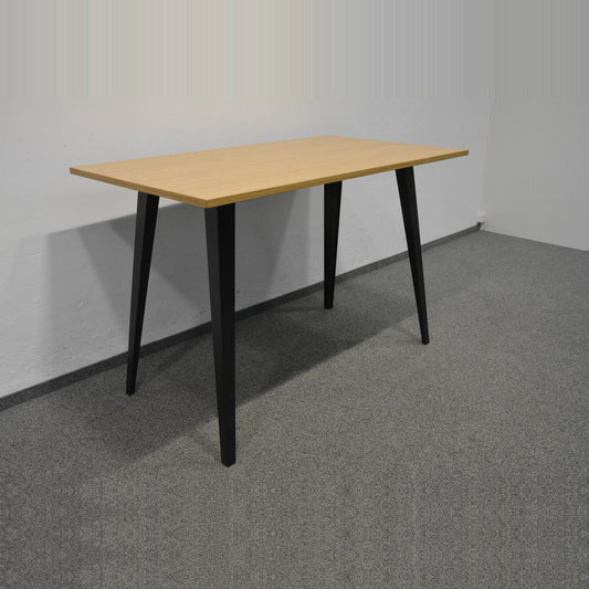 Haworth Connect Stehtisch fixe Höhe von 1055mm - 1600x900mm - Spanplatte Eichenfurnier