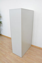 Laden Sie das Bild in den Galerie-Viewer, Elan New City Ordner-Regal für 4 Ordner-Reihen 800mm breit - Holz - Lichtgrau