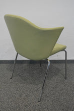 Laden Sie das Bild in den Galerie-Viewer, Top Design Café Lounge-Sessel - Kunstleder - Olivgrün