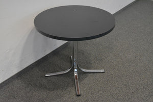 Top Design Basic Gartentisch fixe Höhe von 715mm - Durchmesser 800mm - MDF - Gemustert
