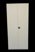 Laden Sie das Bild in den Galerie-Viewer, Top Design Acta Base Flügeltür-Aktenschrank für 6 Ordner-Reihen 1000mm breit - mit Schlüssel - Metall - Weiss