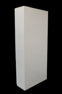 Top Design Acta Base Flügeltür-Aktenschrank für 6 Ordner-Reihen 1000mm breit - mit Schlüssel - Metall - Weiss