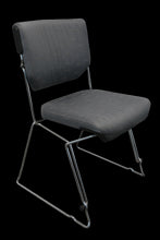 Laden Sie das Bild in den Galerie-Viewer, Giroflex G33 Sitzungsstuhl ohne Armlehnen - Stoff - Anthrazit gemustert